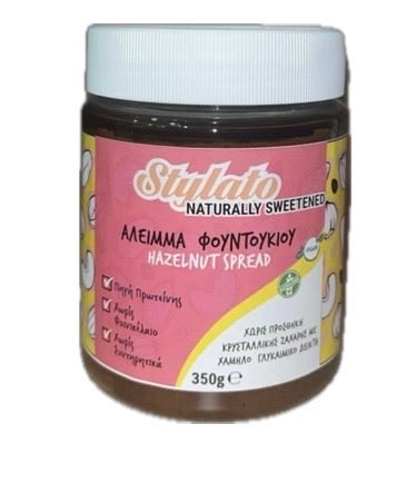 Stylato Άλειμμα Φουντουκιού naturally sweetened 350 g