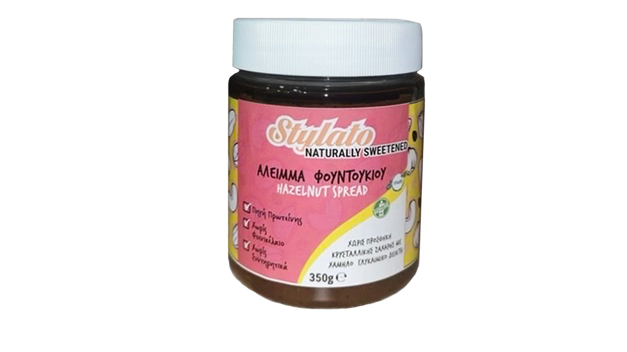 Stylato Άλειμμα Φουντουκιού naturally sweetened 350 g