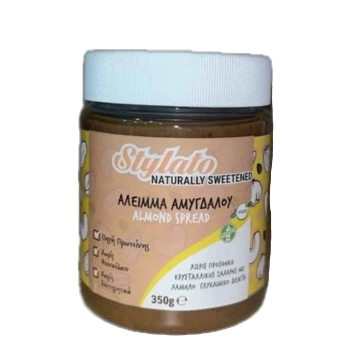Stylato Almonds Spread Naturally Sweetened 350 g